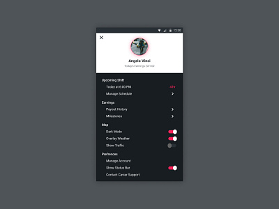 #DailyUIChallenge_007 | Settings Menu app daily figma google material redesign ui