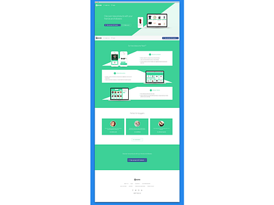 Faver landing page app application development branding branding agency design icon landing page logo product design typography ui ux visual design website