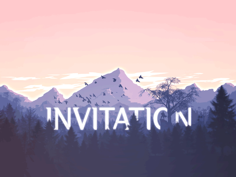 Dribbble Invitation air balloon animation ballon color design dribbble dribbble ball dribbble debut dribbble invitation dribbble invitations dribbble invite dribbble invites hello hello dribbble illustration invite nature specscale two vector