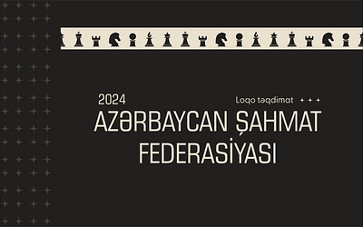 Azerbaijan Chess Federation rebranding consept brand elements branding chess federation design graphic design identity illustration illustrator logo photoshop prodigma typography