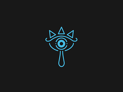 Sheikah Symbol design icon illustration sheikah vector zelda