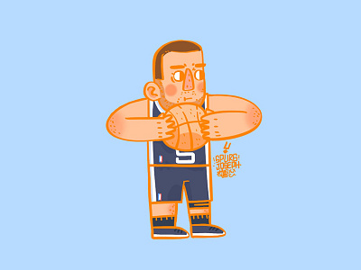 Cory Joseph illustration nba spurs