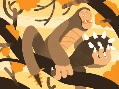 Monster Project brush club fur illustration illustrator monster monster project photoshop vector