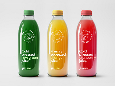 Minimalistic Packaging Design bottle branding cafe clean icons juice label minimalistic organic packaging vegan vintage