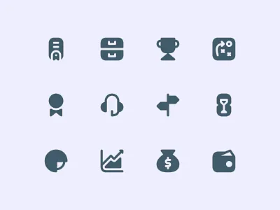 Marketing Icons design icon iconography iconset illustration interface marketing strategy ui uiux user web