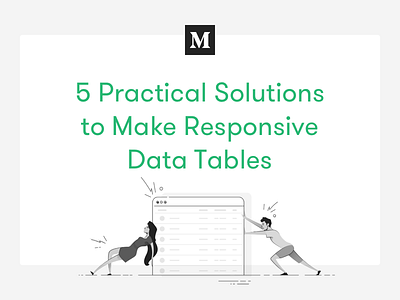 Medium Blogpost 01 article blogpost data interface medium responsive rwd table text tutorial userexperience ux