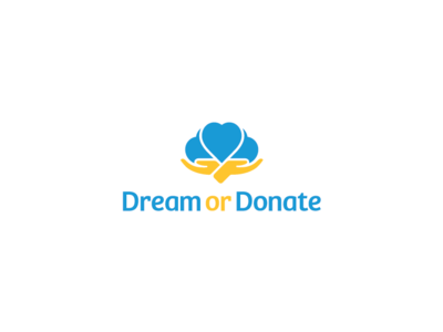 Dream Or Donate cloud crowdfunding dream hands heart