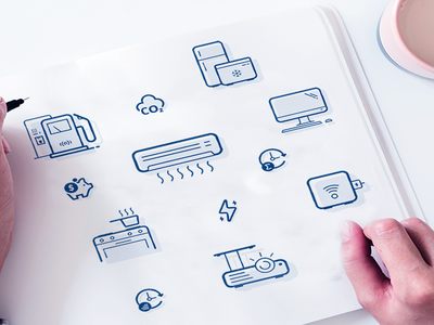 Equipment type Icons create design dribbble flat icon icondesign illustration ui ux vector website