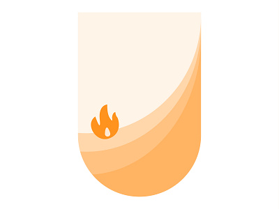 009 - Fire 365 project flat design illustration practice