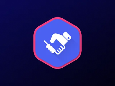 Abstract Icon app branding colors design flat icon illustration logo ui vector