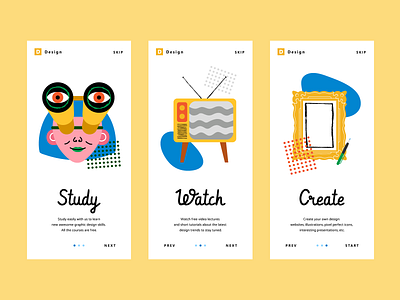 Illustrations for Mobile App Onboarding app design app tutorial design design tools digital art flat design graphic design illustration illustrator interface illustration mobile mobile app mobile app design onboarding ui user interface ux vector vector art