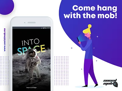 Promotion Creative Design_ #5 clean design dribbble graphic illustration socialmob