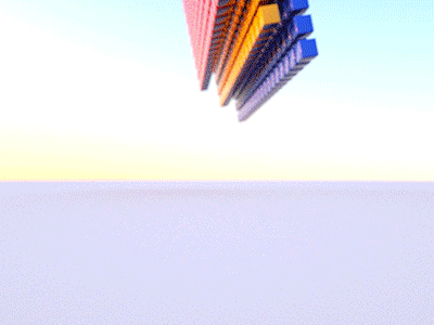 Cubes 3d c4d cinema4d color cube cubes learning mograph motion tags