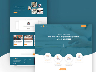 High5media_Website design ui web