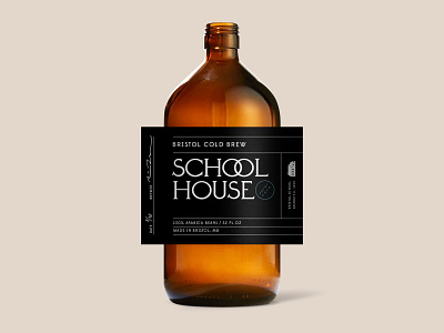 Bristol Cold Brew black and white coffee cold brew monochromatic packaging