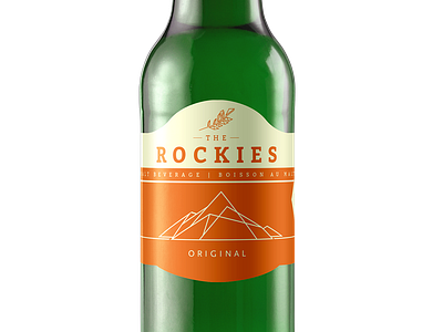 Rockies Malt Beverage - Halal beverage branding drink food halal label packaging product