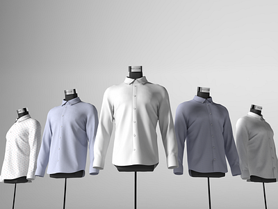 Fashion 3D Showcase 3d 3d art 3dmodel 3dmodeling c4d design interaction ui ux