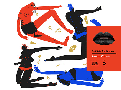 NSFW - Not Safe For Women - Award Winner Illo character design color illotv illustration not safe for women women empowerment women in illustration