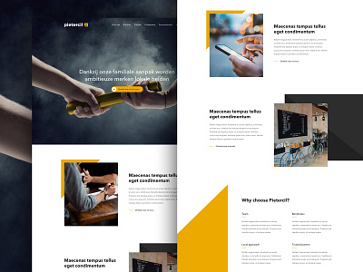 Design components avenir clean design hero homepage logo navigation ui ux video