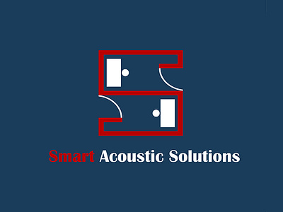 SMART ACOUSTIC SOLUTIONS acousticcompany adobe adobeillustrator behance branding corporate logo design corporatecompany corporatelogo design dribbble graphic design logo logodesign logoinspirations logomark officepartitions smartlogo