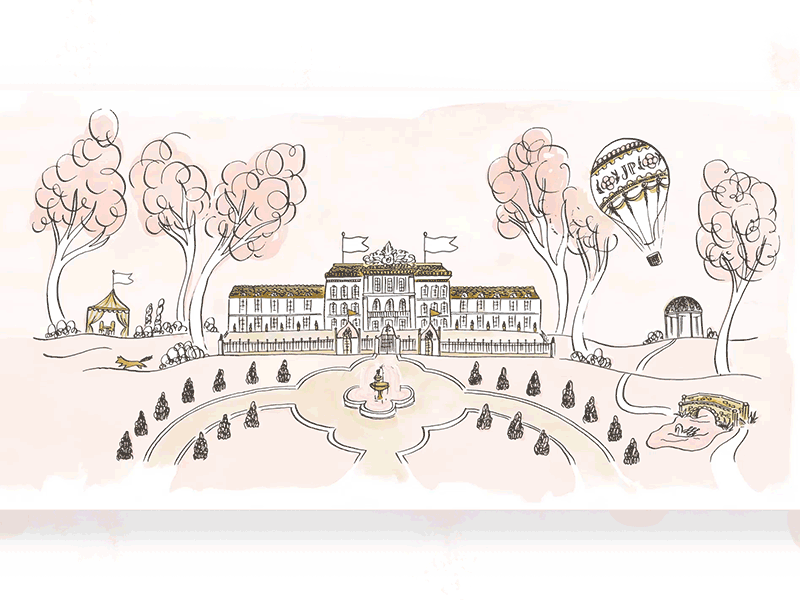 Garden 2danimation abstract after affects architecture design garden gif graphic design illustration landscape landscape design motiongraphics