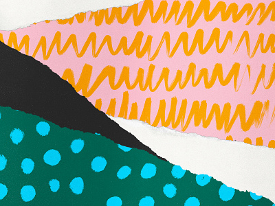 Mix and Match black blue bold color green illustration orange pattern pink texture white