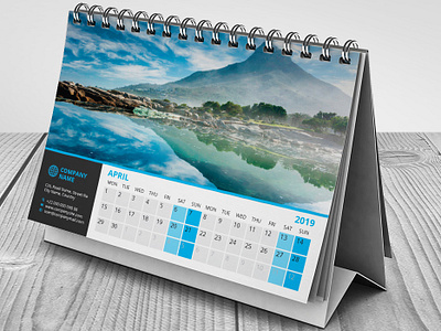 Desk Calendar 2019 bab bundle calendar bundle stationery calendar calendar mockup calender 2019 colorful calendar corporate calendar date day desk desk calendar desk calendar 2019 desk calendar mockup horizontal calendar light mockup monday new year office