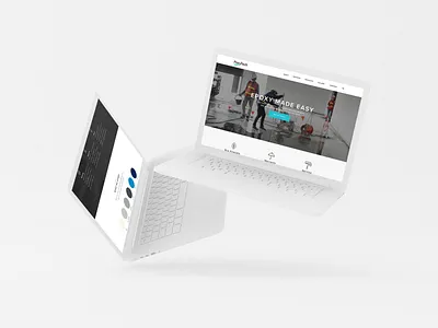 PoxyTech Website design ui ux web website