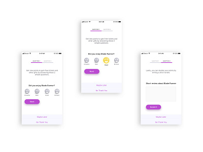 Feedback feedback feedback screen ios ui ux