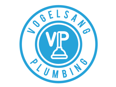 Vogelsang Plumbing - Logo tag branding design logo