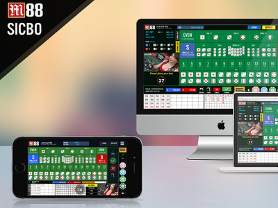 M88 Sico game app design ui ux