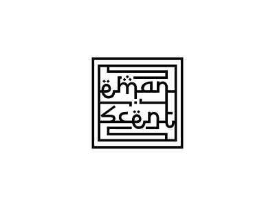 Eman Scent | Logo Concept illustration illustrator logo logodesign type typography