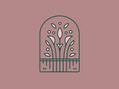 Plants Sm badge branding graphic graphic design illustration logo minnesota plant vintage
