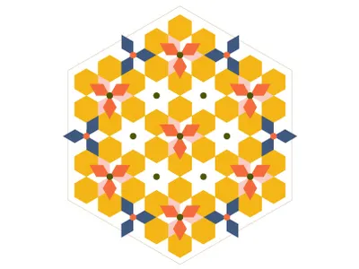 Islamic Shapes design icon illustration