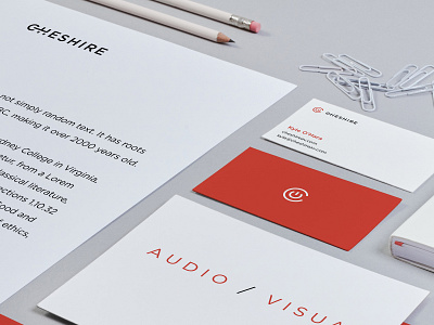 Cheshire Branding Identity Mockup II branding branding agency collateral design agency icon logo