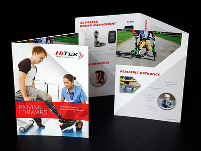 HiTek Brochure Design brochure brochure design graphic design large trifold