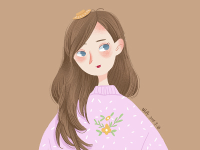 Head portrait illustrations