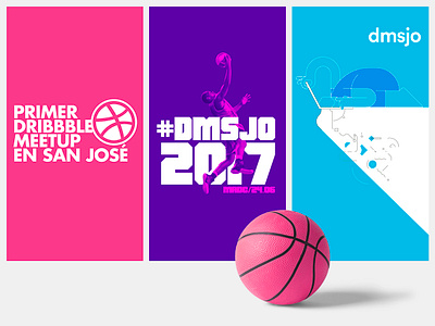 Three Dribbble Meetups costa rica dmsjo dribbble meetup dunk event host illustration meetup san josé