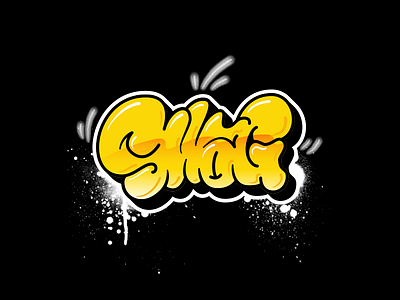 Swag bombers graffity illustrator lettering spraypaint swag vector