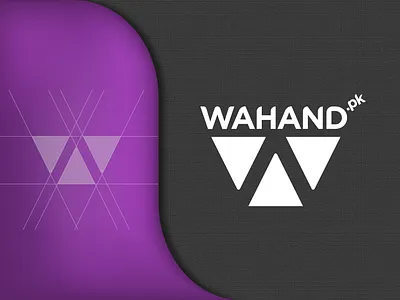 Wahand Logo by Tayyab Tanveer adobe illustrator cc branding creativity design elegant graphic design illustration illustrator letter w letter w logo logo logo design online shop online shopping store online store tayyab tanveer tayyab wahand vector wahand wahand logo