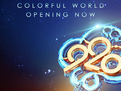 920 colorful world c4d design ps