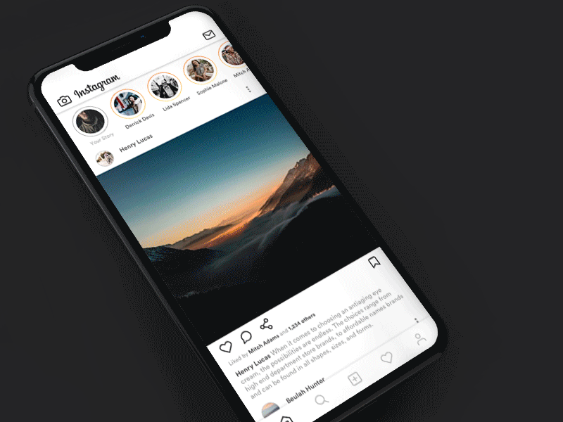 #dailyui #016 Popup 016 dailyui featured instagram interaction design mobile app photoshop popup principle sketch ui ux