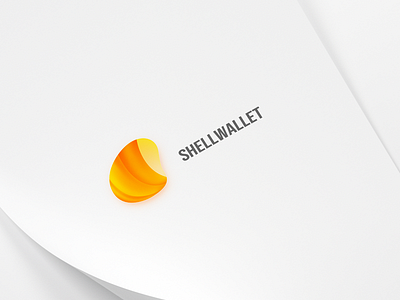 a financial app logo financial logo shell wallet