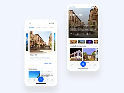 Travel App UI (Philippines) app design daily ui design minimalist mobile app mobile app design ui ui ux ui ux design user interface ux