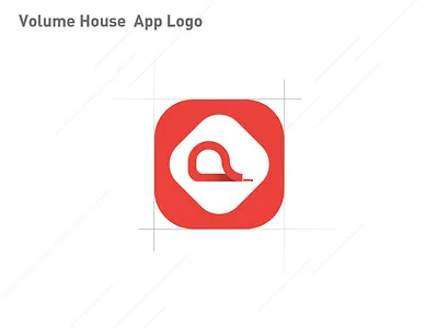 Volume House logo app logo ui