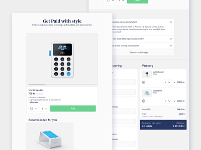 Online shop app design ui ux