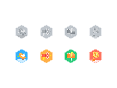 badges badge flat icon