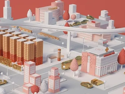 Move Closer 3 3d 3d city 3ds max alexi mathew vray