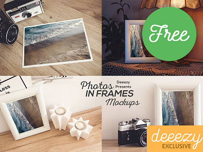 Photo in Frame – Free Mockups deeezy frame mockup free free download free graphics free mockup free psd freebie mock up photo mockup photographer photoshop photoshop mockup psd