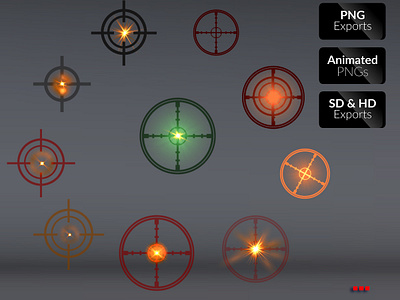 TARGET SHOOT FX adventure effects fx game effects hits hot isolated magic particles effects sci fi shoot shoot em up spot light sprite sheet star effects target